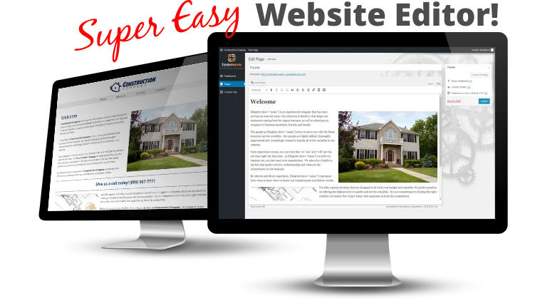 Super Easy Website Editing Super Easy Website Editing