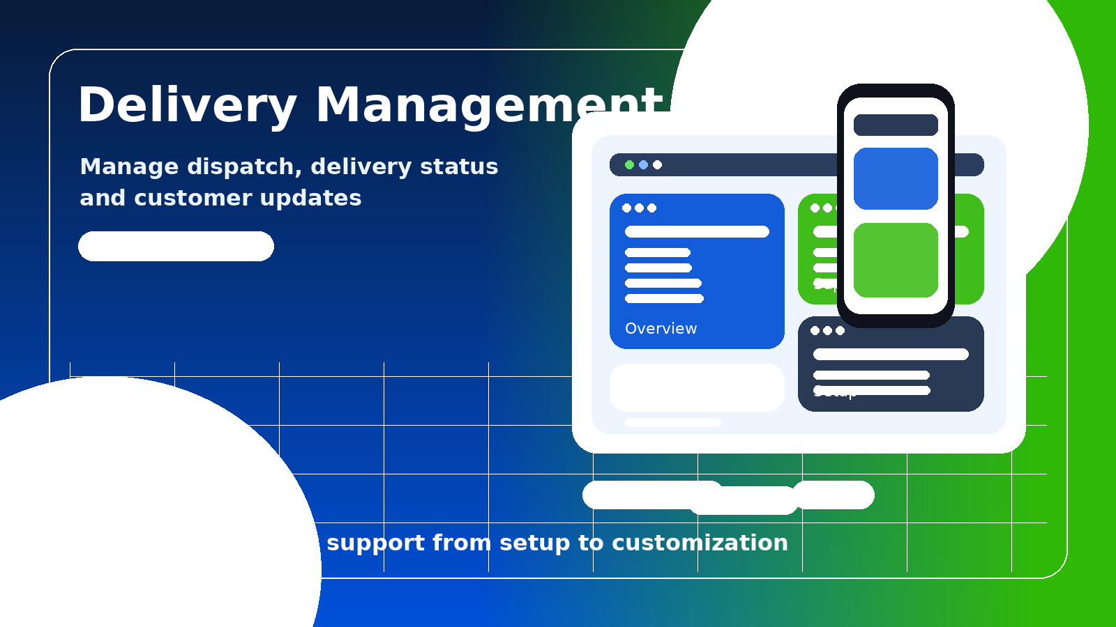 Delivery management system preview by Servizine Digital Development in Trinidad and Tobago