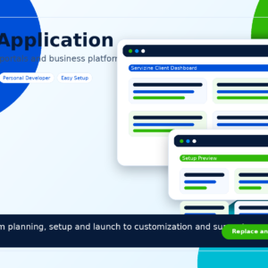 Web application development artwork by Servizine Digital Development in Trinidad and Tobago