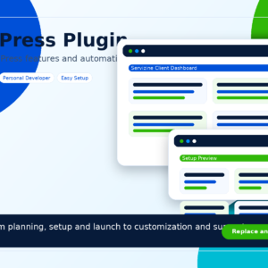 WordPress plugin development artwork by Servizine Digital Development in Trinidad and Tobago